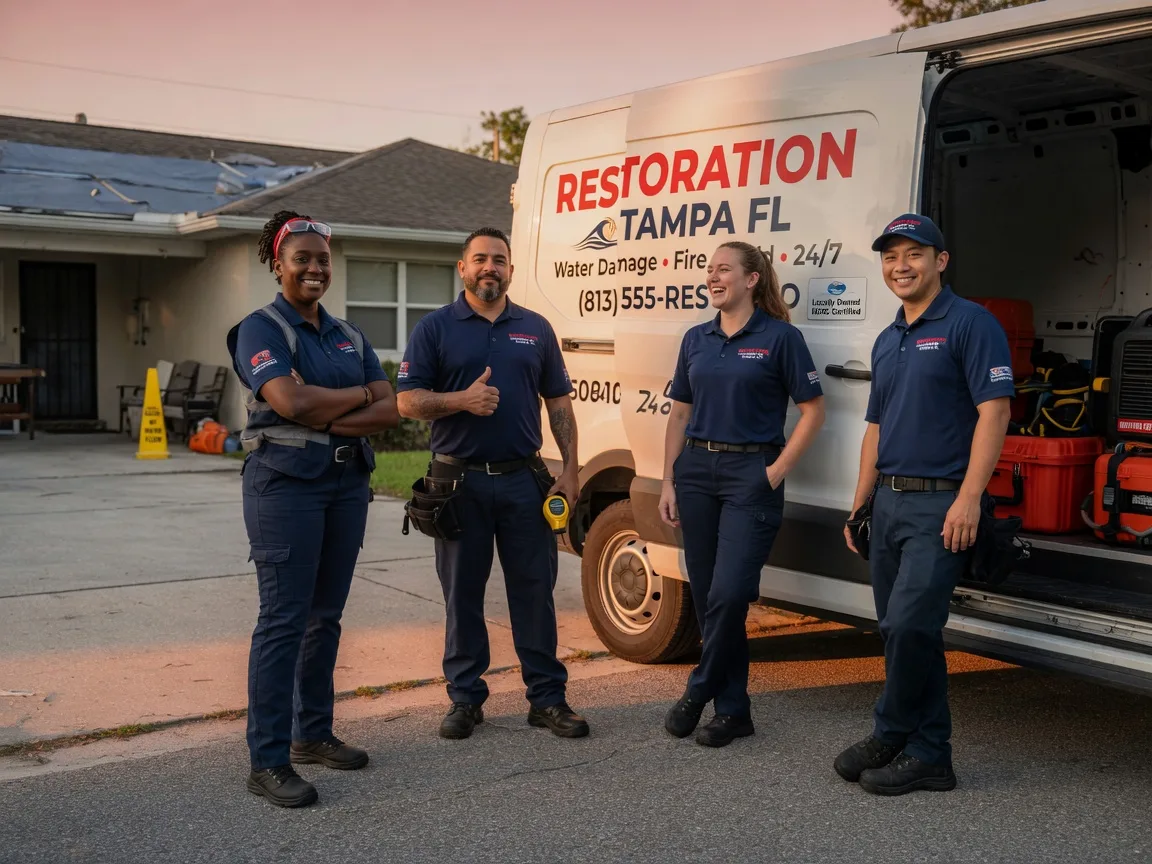 Water Damage Restoration company in New Freeport, PA